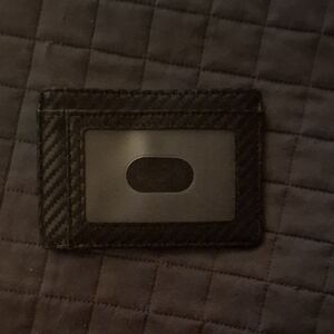 Black Carbon Fiber Wallet